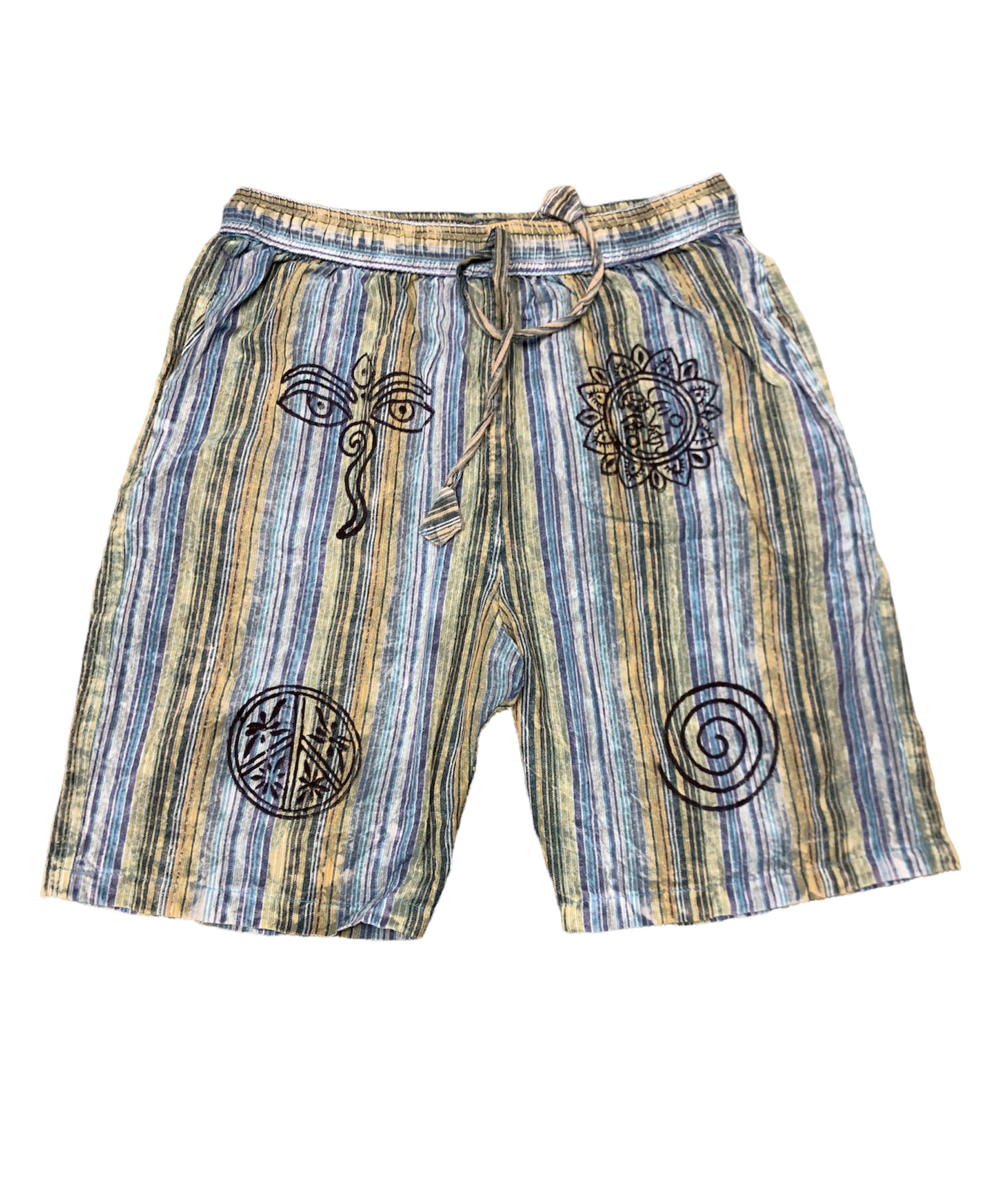 Cotton  Block Print  Summon SHORTS D168